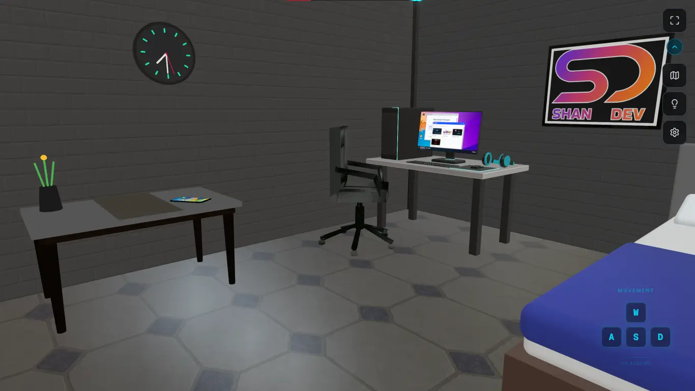 Immersive 3D Workspace