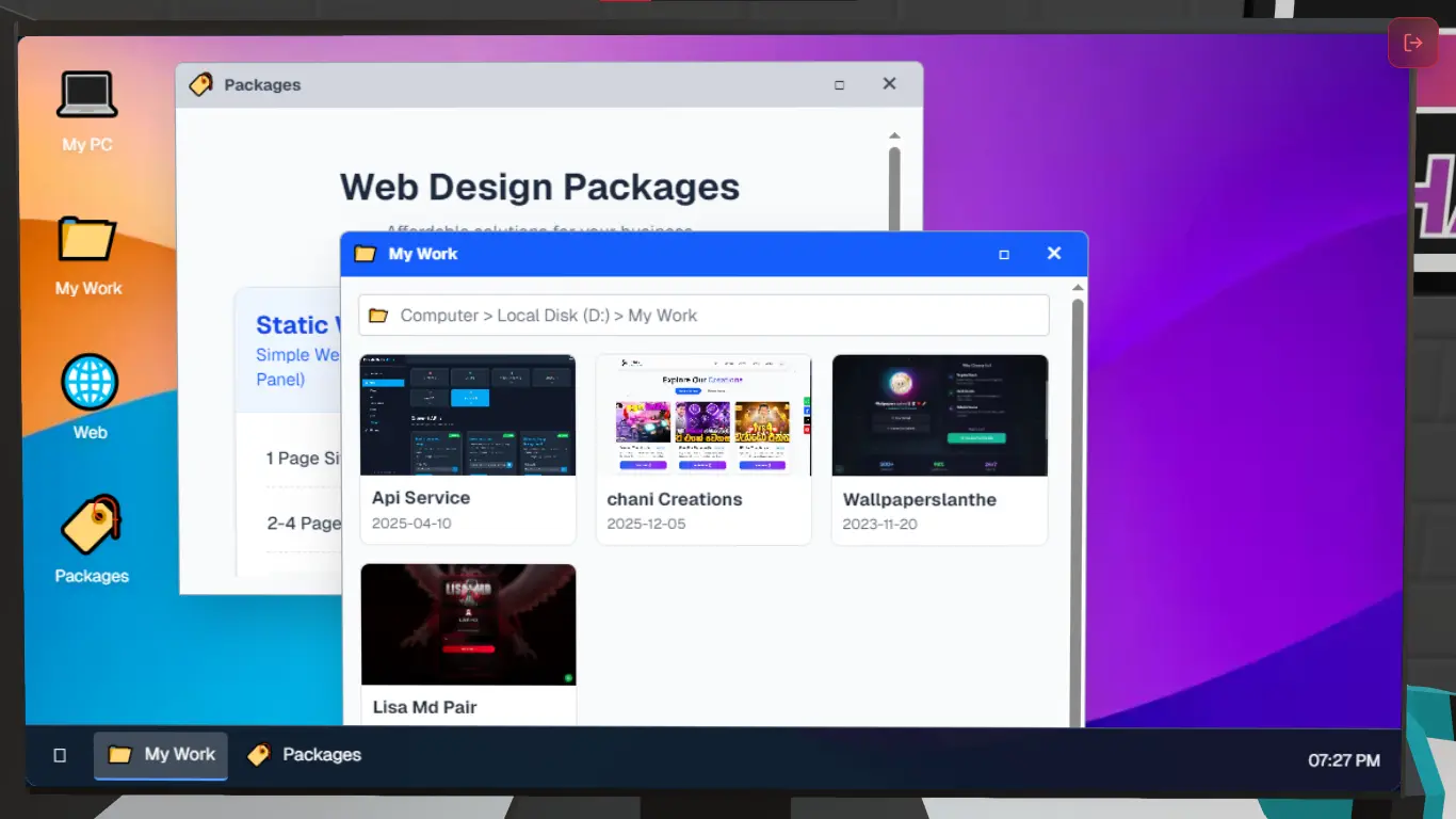 Shan Dev 3D Workspace detailed view